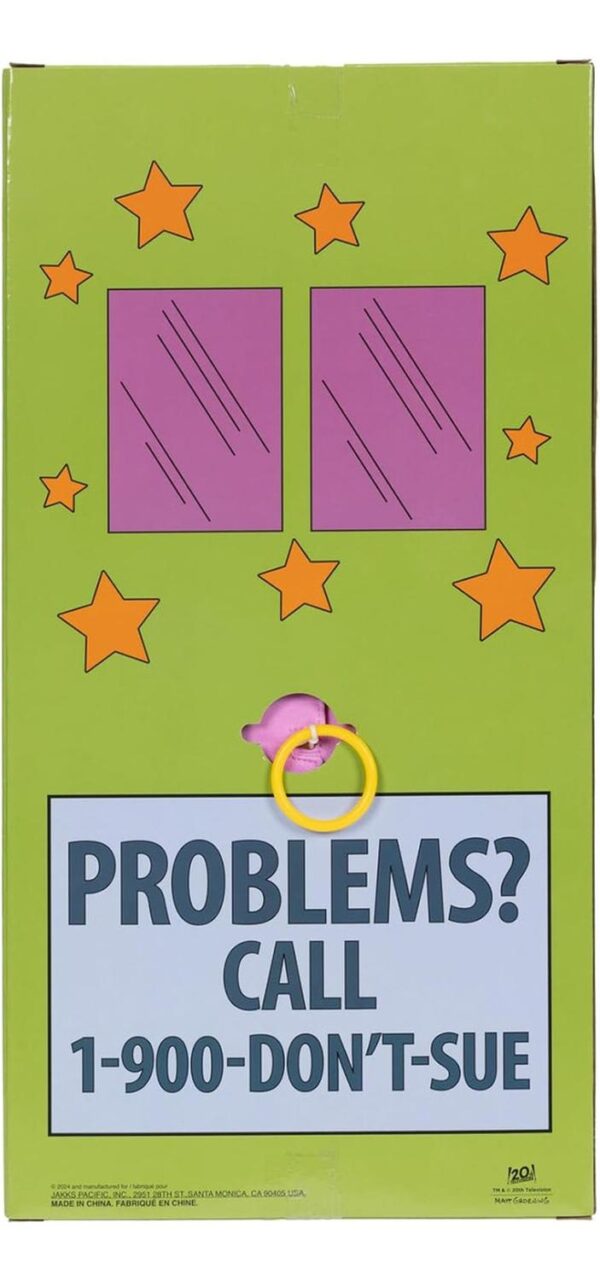 Figura Coleccionable Krusty Los Simpson Parlante - 16 Pulgadas | Juguete Coleccionable