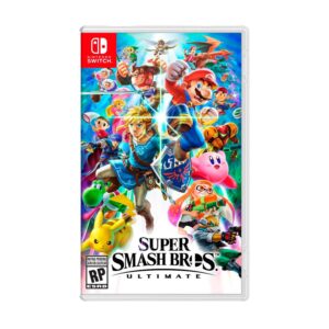 Super Smash Bros. Ultimate Nintendo Switch. Incluye Fighters Pass, más de 80 luchadores y compatibilidad con amiibo.