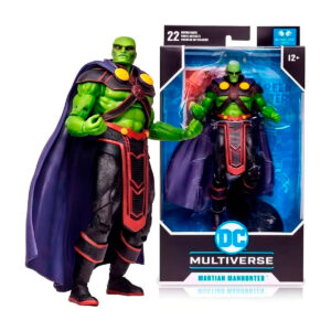 Figura Martian Manhunter DC Multiverse escala 7". Edición Rebirth de McFarlane Toys con diseño clásico y articulación premium.