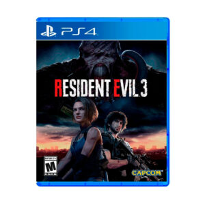Resident Evil 3 Remake para PS4. Juego físico con Jill Valentine y Carlos en Raccoon City. Nemesis te persigue sin descanso.