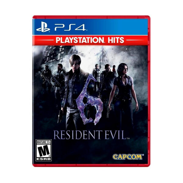 Resident-Evil-6-Hd-Playstation-Hits-Ps4 Resident Evil 6 HD PlayStation Hits para PS4. Juego físico con 4 campañas cooperativas y acción intensa.