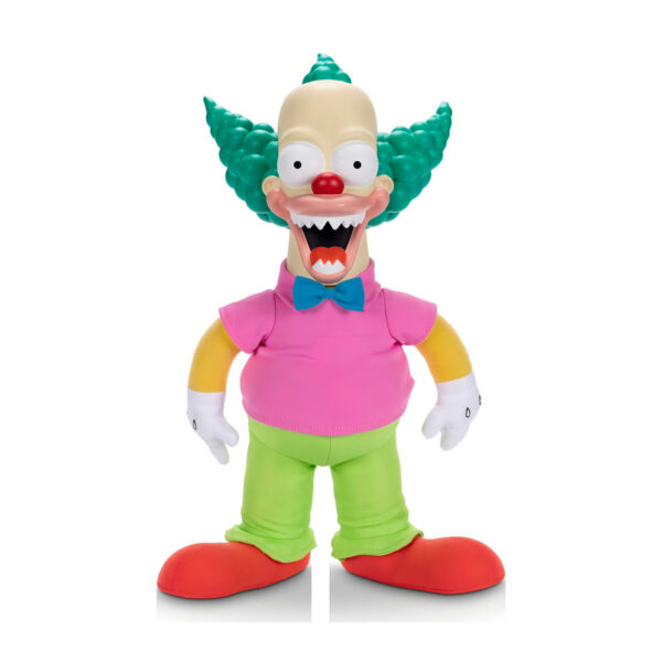 Peluche parlante de Krusty el Payaso de Los Simpson de 16 pulgadas