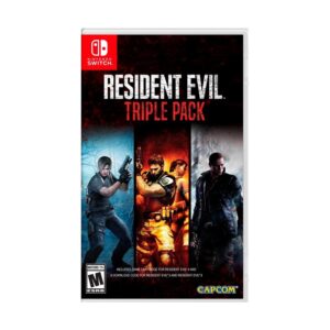Juego Resident Evil Triple Pack Nintendo Switch físico. Pack con Revelations 1-2 y Resident Evil 4.