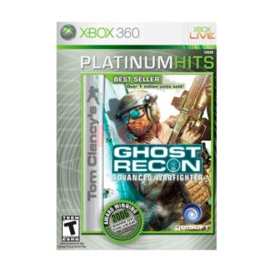 Ghost Recon Advanced Warfighter físico para Xbox 360. Tecnología futurista y combates tácticos. Clásico retro y coleccionable