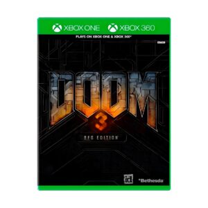 DOOM 3 BFG Edition en Xbox 360. Edición especial con gráficos actualizados, nueva campaña y iluminación mejorada. Juego físico completo.