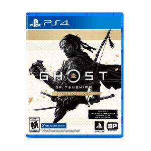 Ghost of Tsushima Director's Cut para PS4. Juego físico con expansión Iki Island y contenido extra. Edición definitiva.
