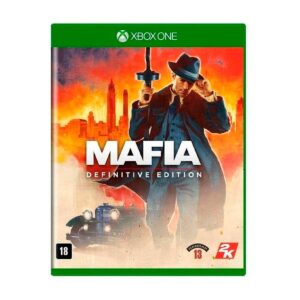 Mafia: Definitive Edition para Xbox One. Juego físico remake completo del clásico. Historia de crimen en los años 30 con gráficos y jugabilidad modernos.