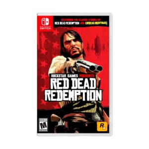 Juego Red Dead Redemption Nintendo Switch físico. Aventura de mundo abierto con modo zombi incluido.