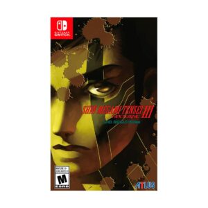 Juego Shin Megami Tensei III: Nocturne HD Remaster Nintendo Switch físico. Demi-fiend en Tokio Vortex.