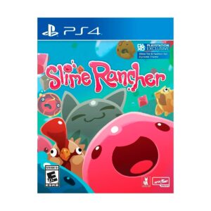 Juego Slime Rancher Standard Edition PS4 físico. Aventura relajante con criaturas gelatinosas.