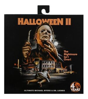 Halloween 2 Ultimate Michael Myers & Dr Loomis 2-pack Neca