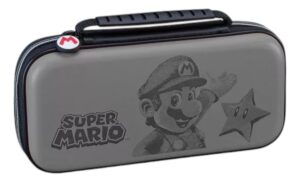 Super Mario Deluxe Travel Case - Grey Deboss (rds)