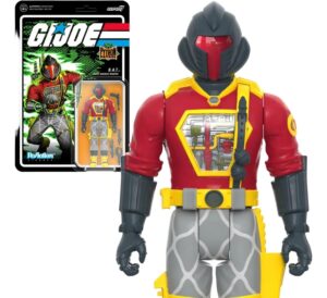 Figura G.i. Joe Reaction Super 7 Python Patrol Cobra B.a.t.