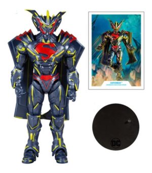 Superman Energyzed Unchained Armor Gold Label Dc Multiverse