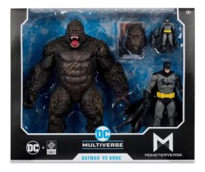 Dc Multiverse Batman Vs Kong 2-pack