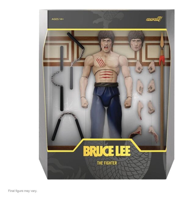 Figura Bruce Lee The Fighter Ultimates Super 7