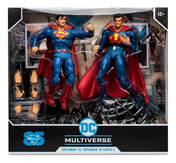 Dc Multiverse Superman Vs Superman Of Earth-3 With Atomica