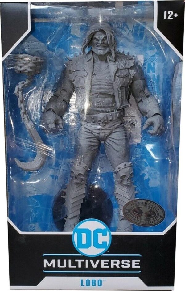 Dc Multiverse Figures 7 Inch Scale Lobo (rebirth) Gris