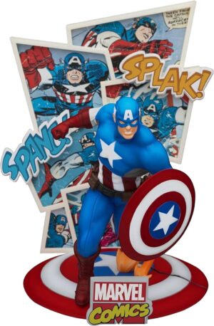 D-stage Statues Marvel 60th Anniversary Captain America