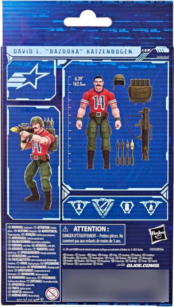 G.i. Joe Classified Series David L. Bazooka Katzenbogen