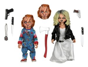 Retro Clothed Action Figure Bride Of Chucky Chucky & Tiffany