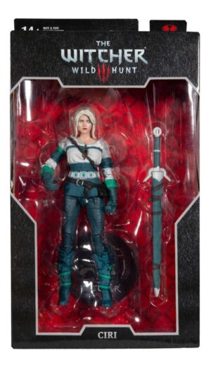 Figura Ciri Elder Blood The Witcher 3 Wild Hunt McFarlane 17 cm Nueva Original