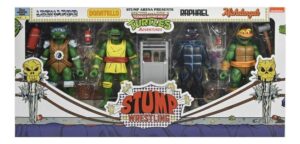 Tmnt Figures Archie Comics Stump Wrestling Turtles 4-pack