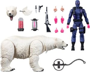 G.I. JOE CLASSIFIED SERIES (#161) SNAKE EYES & POLAR BEAR