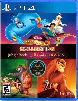 Disney Classic Games Jungle Book, Aladding & Lion King.-ps4