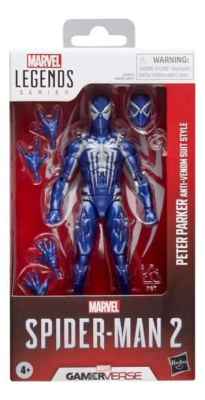 Spider-man Marvel Legends Gamerverse Peter Parker Anti-venom