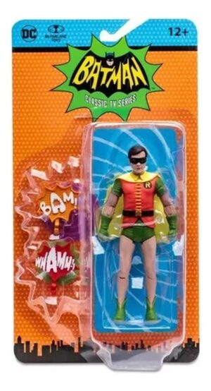 Figura Dc Retro Figuras Batman 66' Robin Mcfarlane