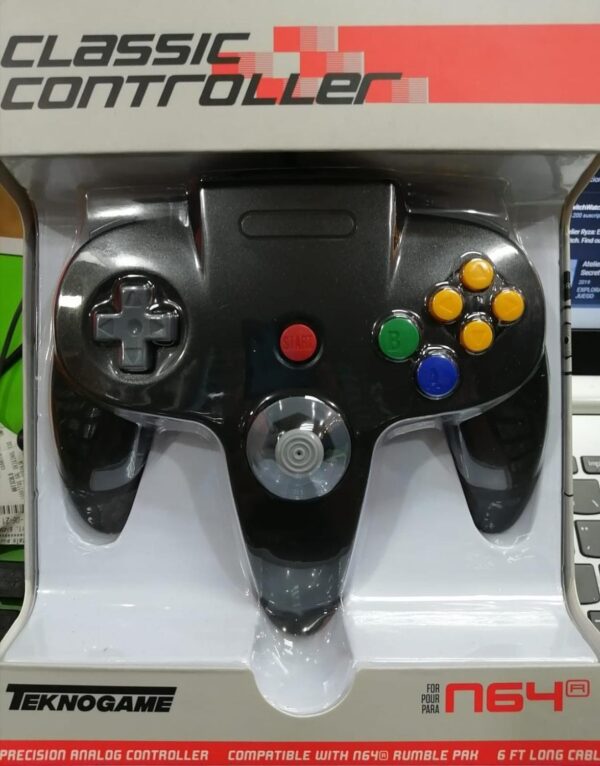 Controller - Wired - Black (for N64)