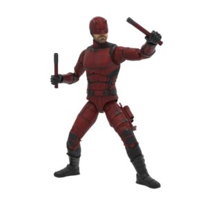 Figura Coleccionable Daredevil Marvel Legends Serie Born Again | Incluye Bátones y Accesorios