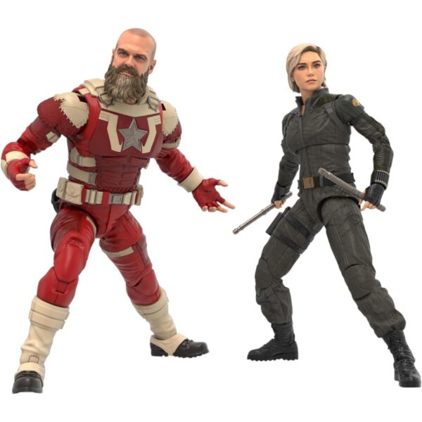 MARVEL LEGENDS THUNDERBOLTS YELENA BELOVA AND RED GUARDIAN