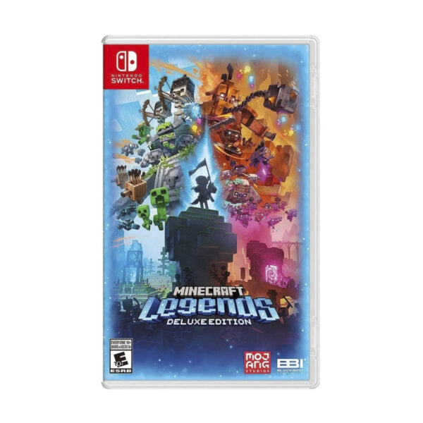 Minecraft Legends: Deluxe Edition Nintendo Switch - Juego Físico | Mundo de Minecraft