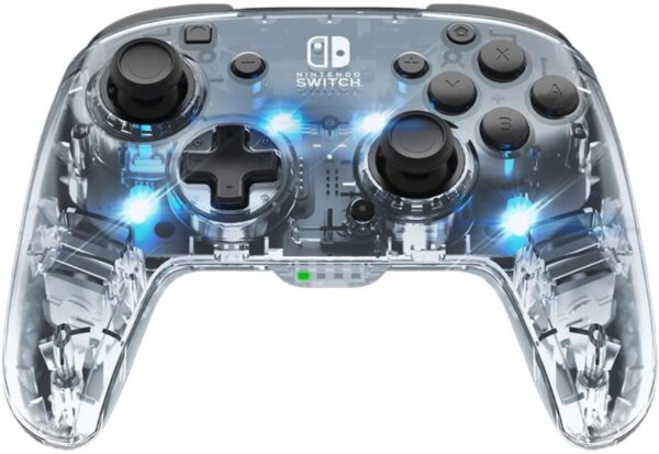 Control Alambrico Nintendo Switch Afterglow Deluxe (pdp)