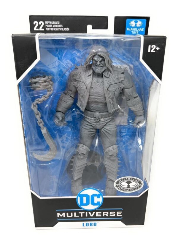 Dc Multiverse Figures 7 Inch Scale Lobo (rebirth) Gris