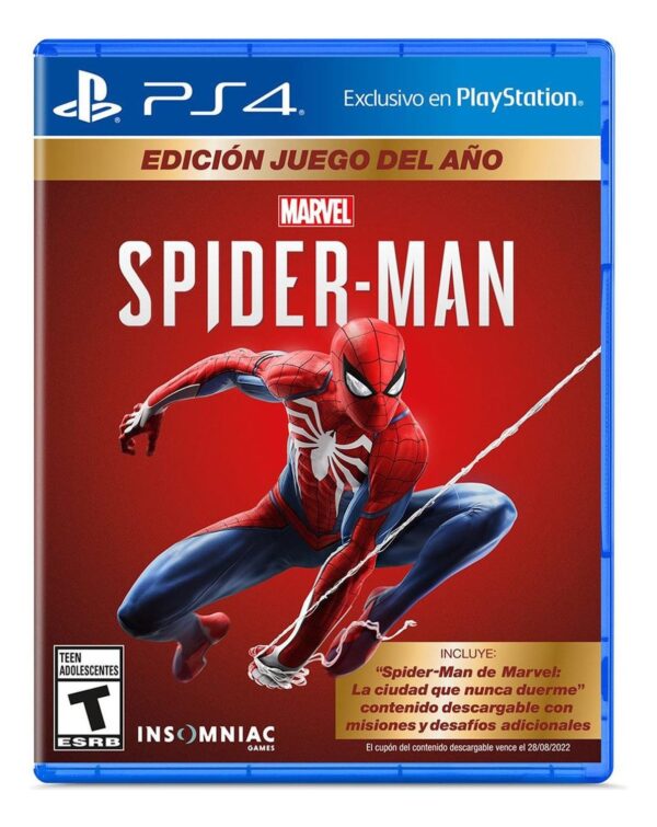 66923176 Marvel's Spider-man Game Of The Year Edition Ps4