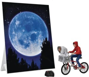 E.t. 40th Anniversary Figures Elliott & E.t. On Bicycle Neca