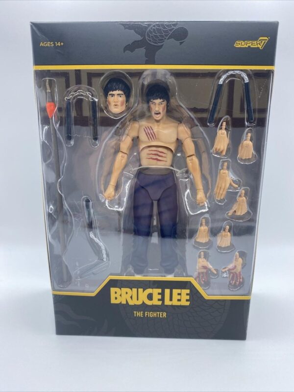 Figura Bruce Lee The Fighter Ultimates Super 7