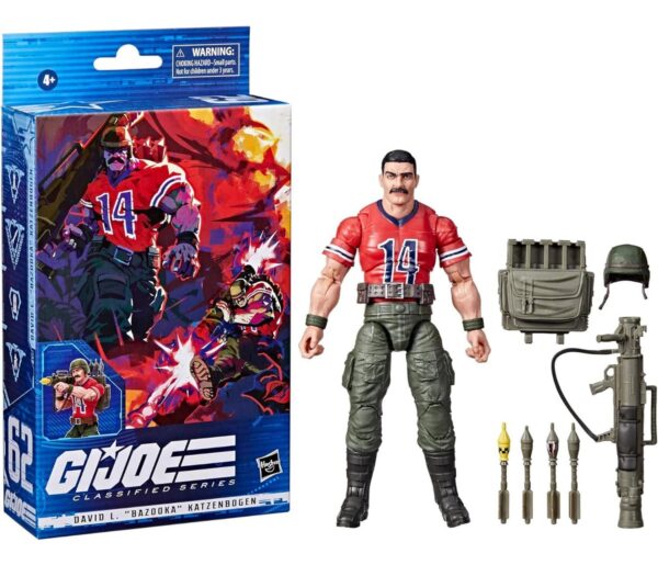 G.i. Joe Classified Series David L. Bazooka Katzenbogen