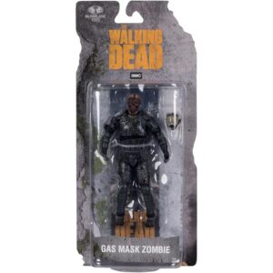 Figura Coleccionable Gas Mask Zombie The Walking Dead McFarlane