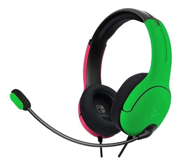 Lvl40 Stereo Headset Gaming Pdp Alambrico Verde/rosa Switch