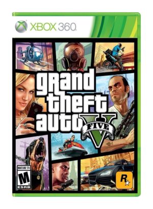 Grand Theft Auto V Rockstar Games Xbox 360 Físico