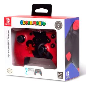 Powera Enhanced Wireless Controller Mario Silhouette