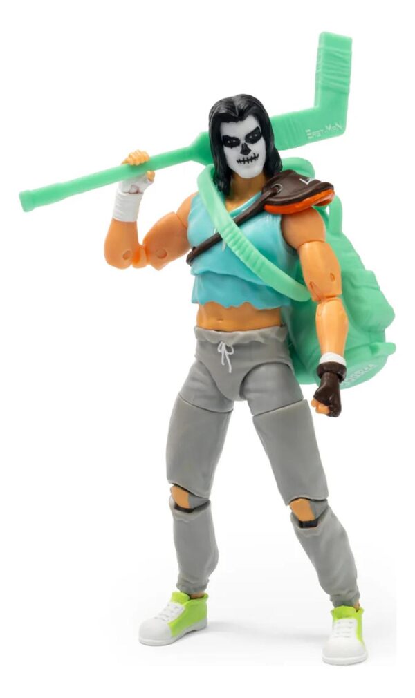 Bst Axn Best Tmnt Casey Jones Skull Face (gid) Sdcc 2022 Exc