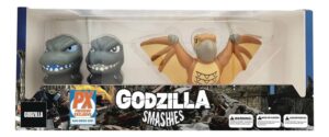 Godzilla Accessorie Smashies Stress Doll 3-pack