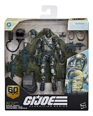 G.i. Joe Classified Series Action Pilot Halo Jumper Figure