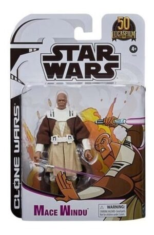 Figura Star Wars The Black Series Clone Wars Mace Windu