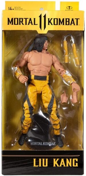 Mortal Kombat Figures - 7 Liu Kang (fighting Abbot)